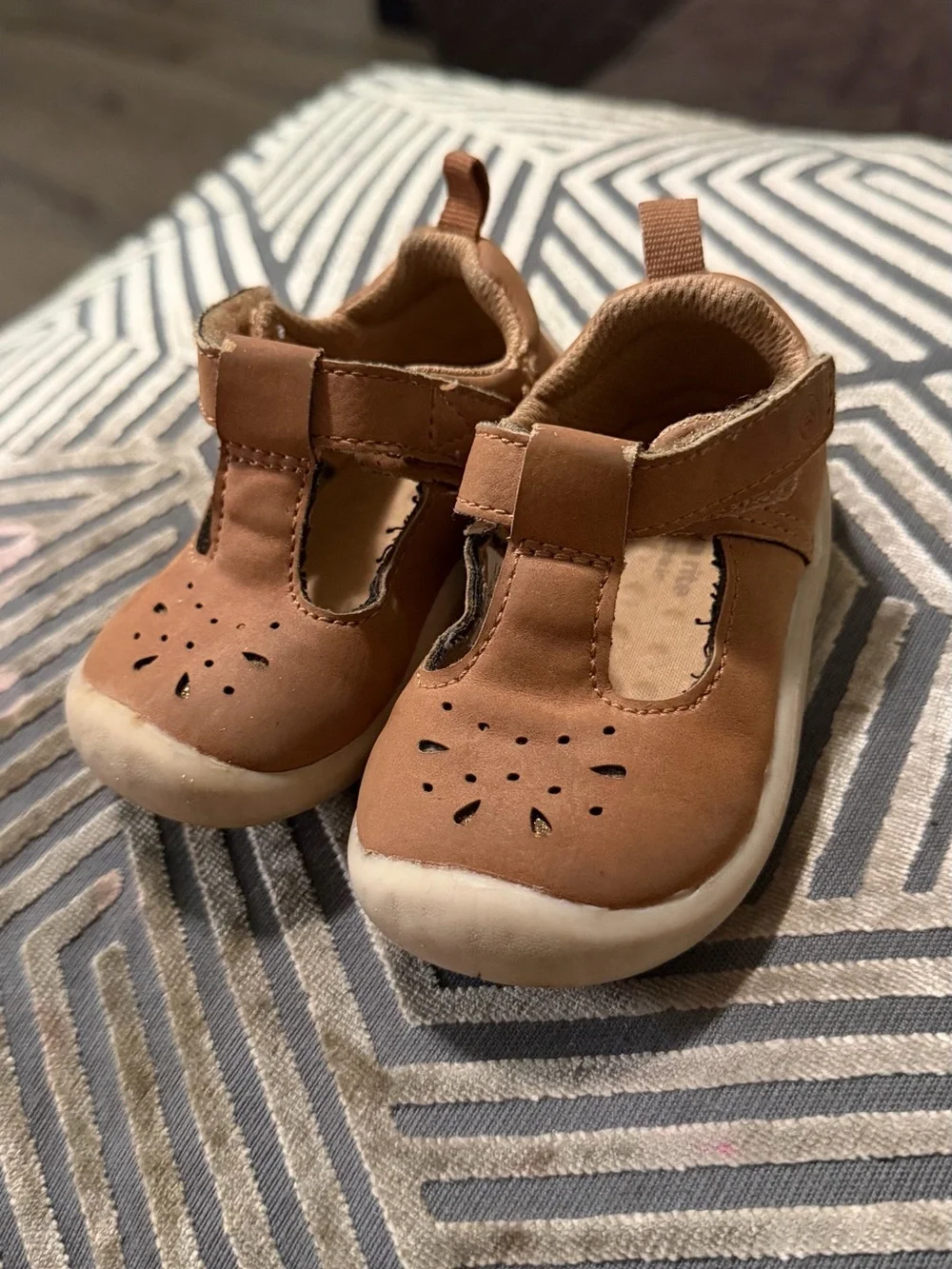 Kids Brown Leather Mary Jane Shoes - Comfortable Everyday Wear